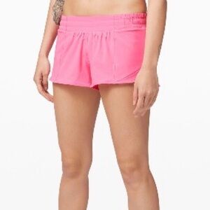 Lululemon hotty hot shorts! RARE COLOR NOT SOLD ANYMORE